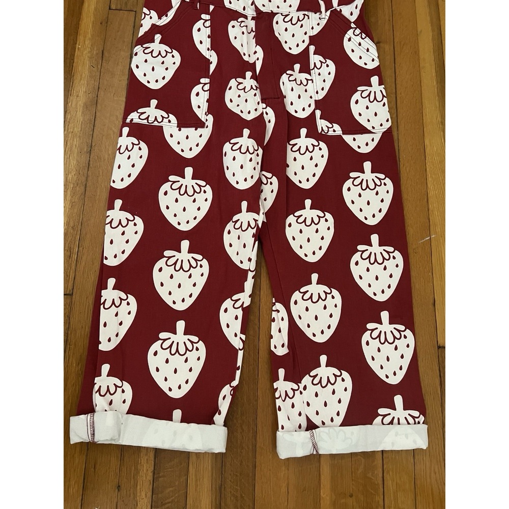 Big Bud Press Strawbaby Red Strawberry Limited Edition Short Sleeve Jumpsuit 2XL - Picture 9 of 16
